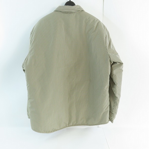 実際に弊社で買取させて頂いたLACOSTE/ラコステ チェック シャツ ジャケット CH4655/Lの画像 1枚目