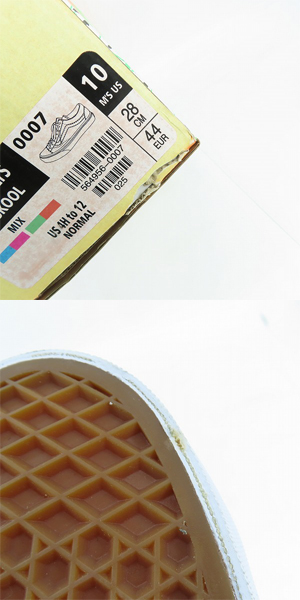 実際に弊社で買取させて頂いた【未使用】 VANS/バンズ V36OG BILLYS OLD SKOOL/オールドスクール MIX 564956-0007/28の画像 7枚目