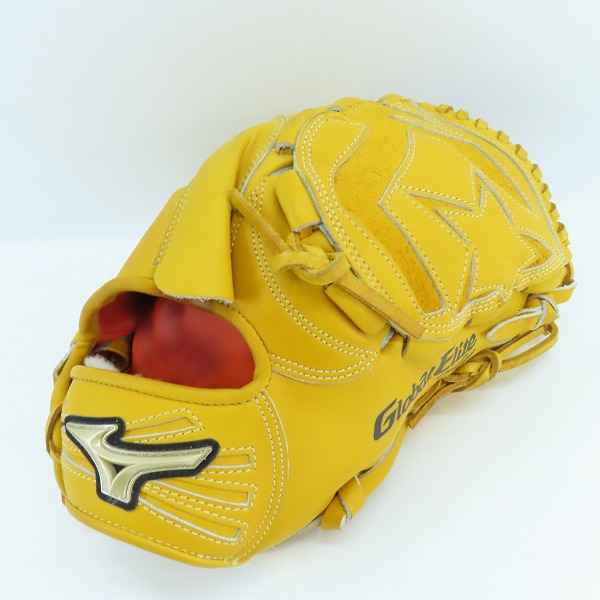 実際に弊社で買取させて頂いたmizuno/ミズノ オーダー グローバルエリート 軟式 投手 右投げ用 グローブの画像 0枚目