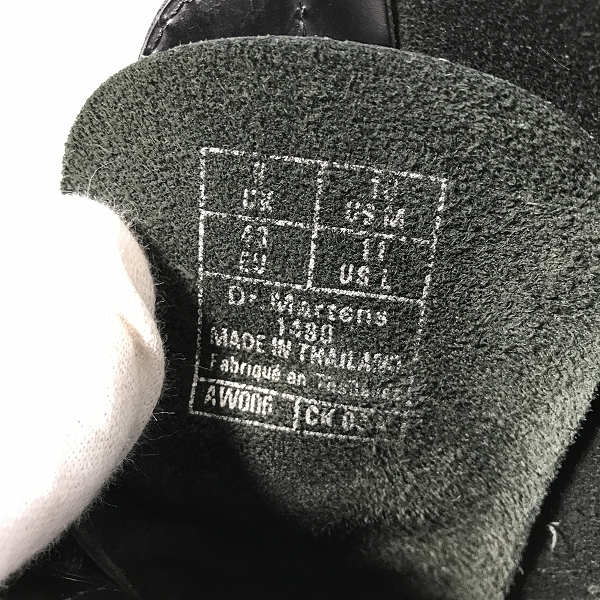 実際に弊社で買取させて頂いたDr.Martens/ドクターマーチン 10EYE BOOTS 10ホール ブーツ 1490/UK9の画像 6枚目
