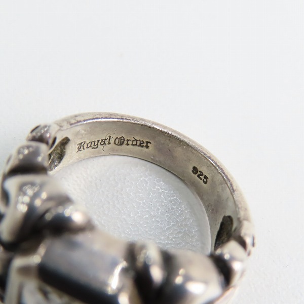 実際に弊社で買取させて頂いたROYAL ORDER/ロイヤルオーダー ストーンセット リング/17.5号の画像 6枚目