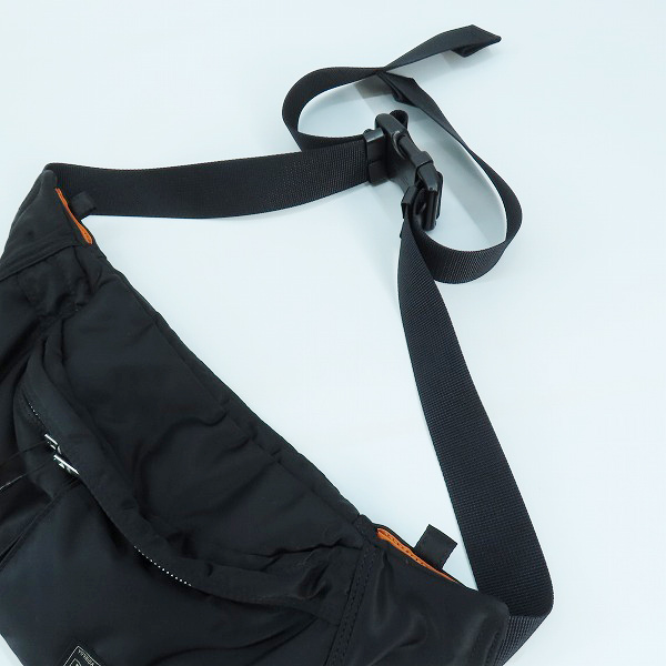 実際に弊社で買取させて頂いた(2)【未使用】PORTER/ポーター TANKER WAIST BAG タンカー ウエストバッグ ブラック/622-76629の画像 3枚目