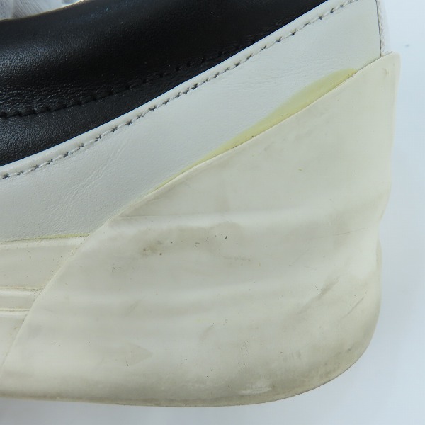 実際に弊社で買取させて頂いたThe Viridi-anne/ザ ヴィリジアン レザーローカットスニーカー 003-011/0の画像 6枚目