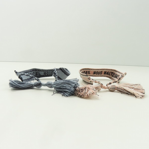 実際に弊社で買取させて頂いたDIOR/ディオール ジャディオール ダブルブレスレット B0961ADRCO D358の画像 4枚目