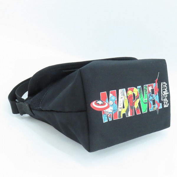 実際に弊社で買取させて頂いた【難有り】Manhattan Portage×MARVEL/マンハッタン ポーテージ×マーベル ショルダーバッグの画像 2枚目