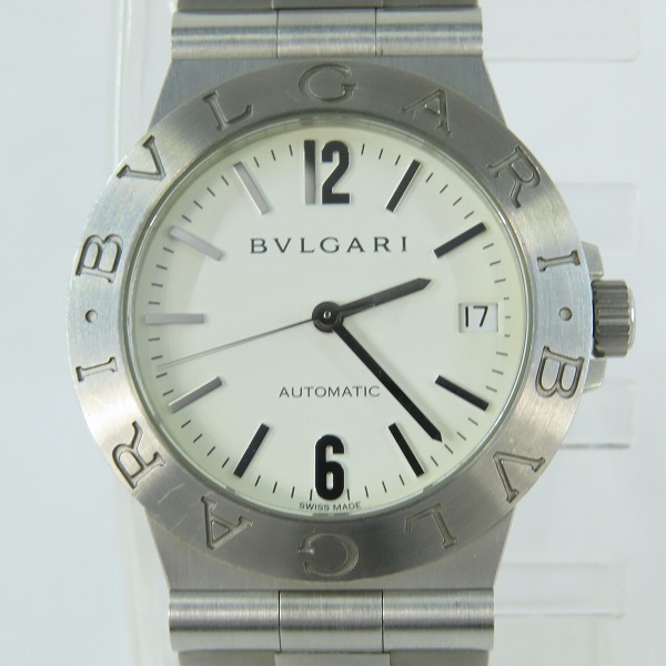 実際に弊社で買取させて頂いたBVLGARI/ブルガリ ディアゴノ スポーツ デイト AUTOMATIC/オートマチック/自動巻き 腕時計/ウォッチ LCV35S