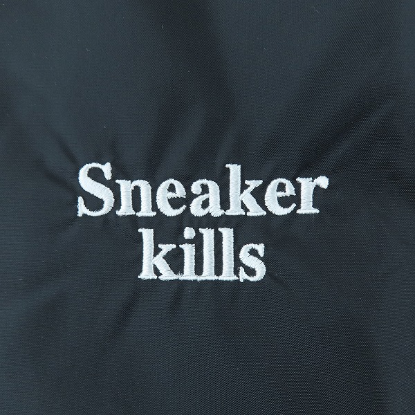 実際に弊社で買取させて頂いた(3)【未使用】FR2 × SNKRDUNK/エフアールツー × スニーカーダンク Angel Coach Jacket Black FRC2905/Mの画像 4枚目