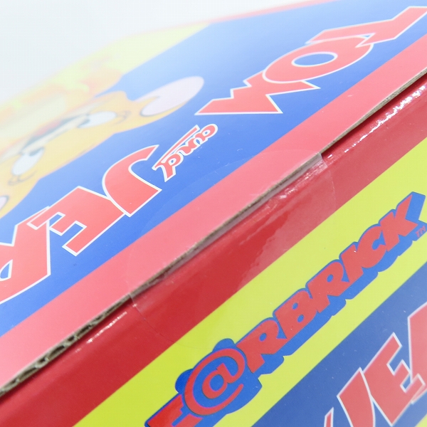 実際に弊社で買取させて頂いた【未開封】MEDICOM TOY/メディコムトイ BE@RBRICK/ベアブリック トムとジェリー ジェリー クラシックカラー 400%＆100%の画像 5枚目