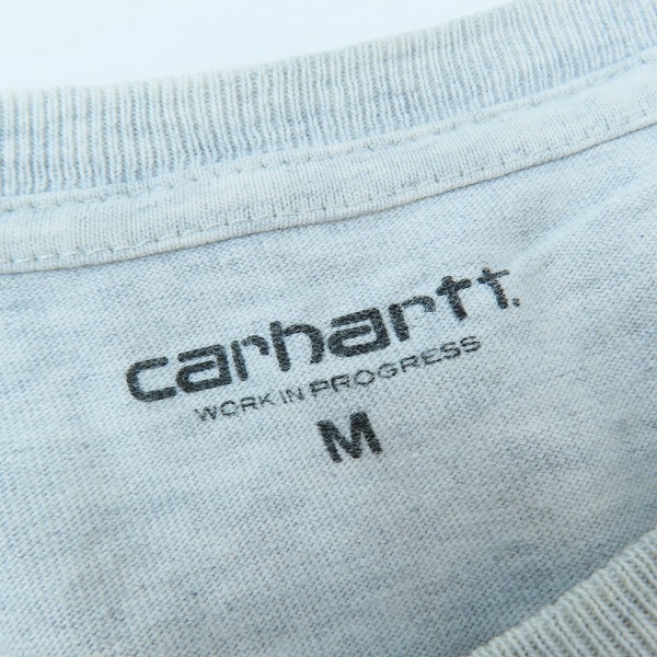実際に弊社で買取させて頂いたCarhartt/カーハート 胸ポケット/バックプリント 等 半袖 Tシャツ/3点セットの画像 2枚目