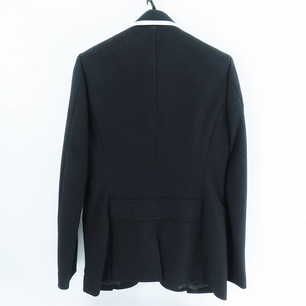 実際に弊社で買取させて頂いたGalaabenD/ガラアーベント 2B テーラードジャケット ブラック×ホワイト/Mの画像 1枚目