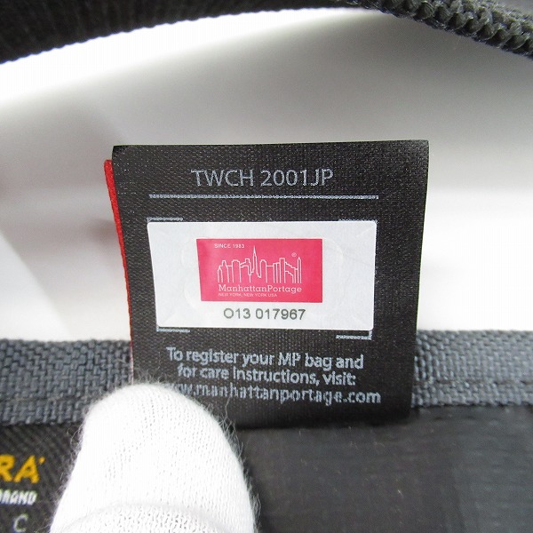 実際に弊社で買取させて頂いたManhattan Portage/マンハッタンポーテージ デニム/カモフラ ショルダーバッグの画像 6枚目