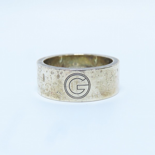 実際に弊社で買取させて頂いたGUCCI/グッチ Gロゴ シルバー925 リング/指輪/17号の画像 1枚目