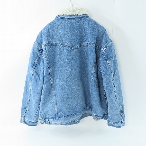 実際に弊社で買取させて頂いた【未使用】LEVIS/リーバイス SILVER TAB/シルバータブ シェルパ トラッカー ジャケット/A31800000/XLの画像 1枚目