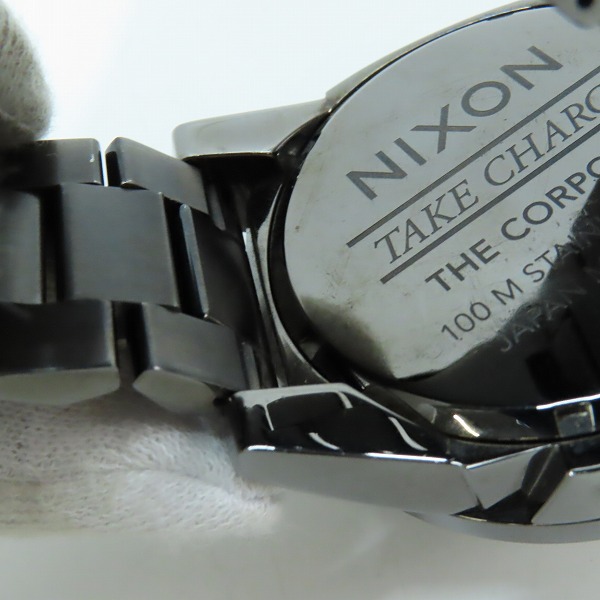 実際に弊社で買取させて頂いたNIXON/ニクソン TAKE CHARGE/テイクチャージ THE CORPORAL の画像 6枚目