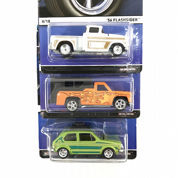 実際に弊社で買取させて頂いた【未開封】Hot Wheels/ホットウィール REAL RIDERS HARE SPLITTER/BACKWOODS BOMB/56 FLASHSIDER 3点セットの画像 1枚目