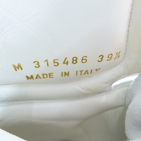 実際に弊社で買取させて頂いたSAINT LAURENT PARIS/サンローラン ハイカットスニーカー 315486/39.5の画像 5枚目