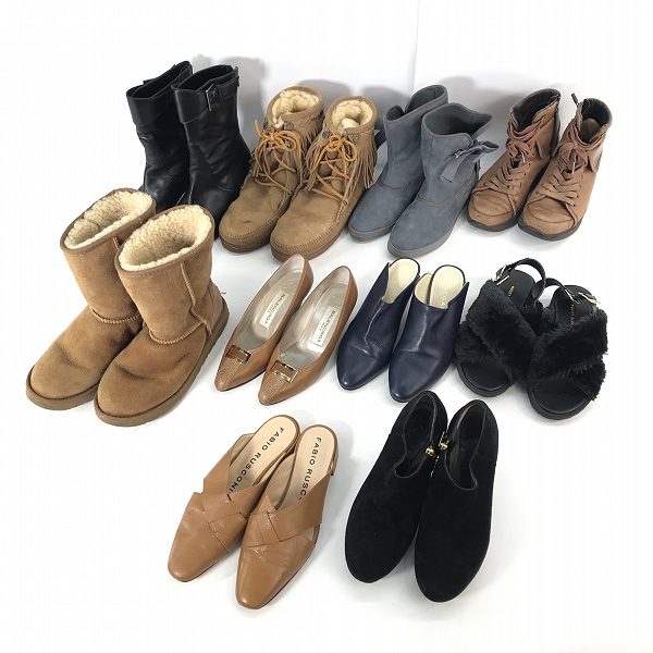 実際に弊社で買取させて頂いた【おまとめ】バレンシアガ/リーガル/アグ 等 パンプス/ショートブーツ/ファーサンダル 他 レディースの画像 3枚目