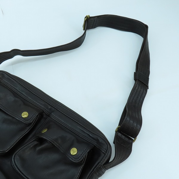 実際に弊社で買取させて頂いたPORTER/ポーター HORSEMAN/ホースマン レザー ショルダーバッグの画像 3枚目