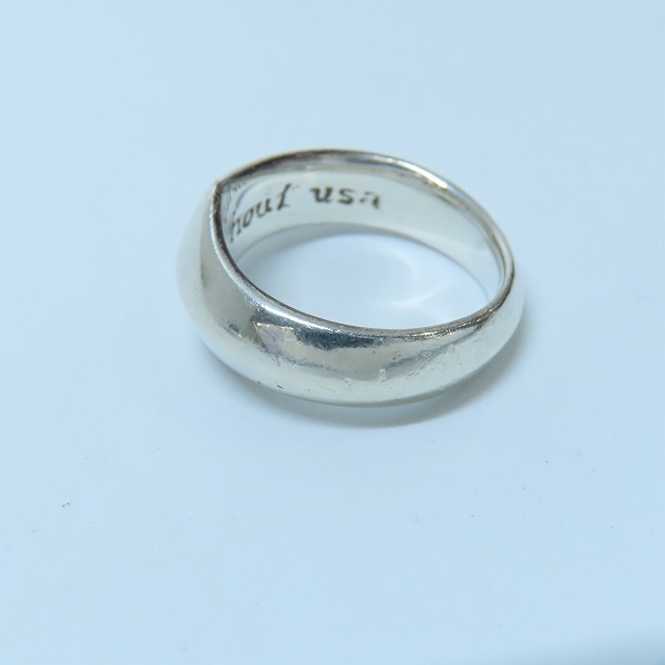 実際に弊社で買取させて頂いた【ギャラ付】LONE ONES/ロンワンズ SILK SMALL RING/シルク スモール リング シルバー 12.5号の画像 2枚目