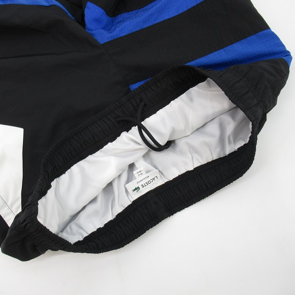 実際に弊社で買取させて頂いたLACOSTE/ラコステ アシンメトリー パッチワーク トラックパンツ XH0116/Mの画像 6枚目