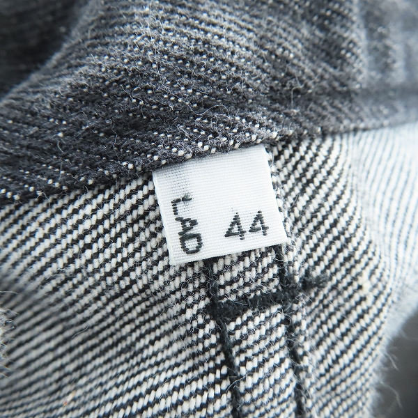 実際に弊社で買取させて頂いたLAD MUSICIAN/ラッドミュージシャン ブラック デニムパンツ ジーンズ 2206-503/44の画像 3枚目