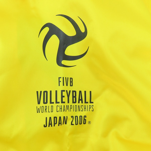 実際に弊社で買取させて頂いた【未使用】MIZUNO/ミズノ FIVB World Champions Cup/バレーボール スタッフジャケット 87WD-2045/Oの画像 5枚目