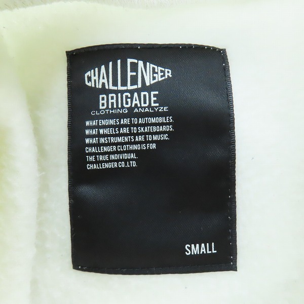 実際に弊社で買取させて頂いたCHALLENGER/チャレンジャー COLLEGE LOGO C/N FLEECE /フリースクルーネック CLG-CS 022-005/Sの画像 2枚目