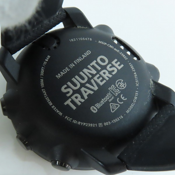 実際に弊社で買取させて頂いたSUUNTO/スント TRAVERSE SAPPHIRE/トラバース サファイア デジタル腕時計 SS022291000の画像 3枚目
