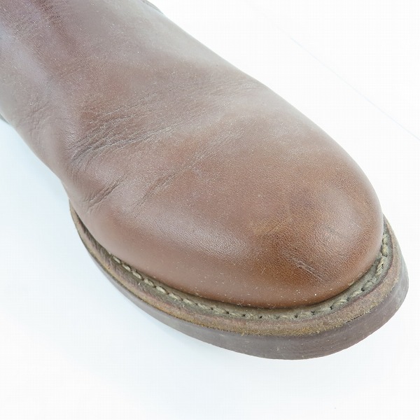 実際に弊社で買取させて頂いたRED WING/レッドウイング CHELSEA RANCHER/チェルシー ランチャー サイドゴアブーツ 8192/9.5の画像 6枚目