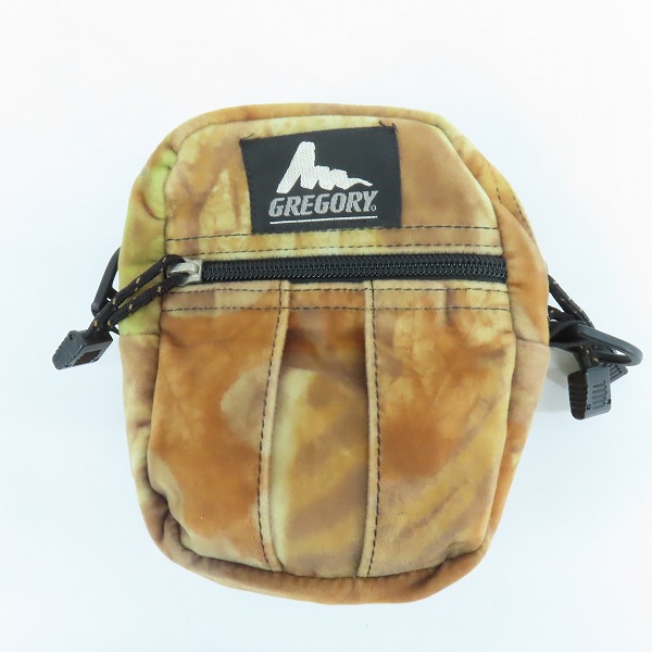 実際に弊社で買取させて頂いた【ショルダーストラップ欠品】GREGORY/グレゴリー QUICK POCKET/クイックポケット 枯葉柄 ショルダーバッグ/ポーチ/S