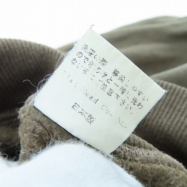 実際に弊社で買取させて頂いたTHE FLAT HEAD/フラットヘッド ジップアップ スウェット ジャケット /Mの画像 4枚目