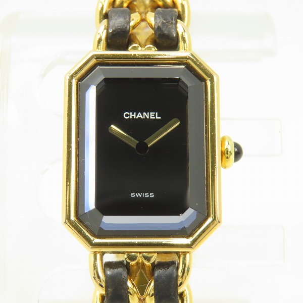 実際に弊社で買取させて頂いたCHANEL/シャネル プルミエール M レディース腕時計 クォーツ【動作未確認】