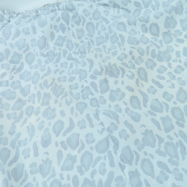 実際に弊社で買取させて頂いたBLACK COMME des GARCONS/ブラック コムデギャルソン レオパード サルエル パンツ 1G-P010/AD2020/M の画像 7枚目