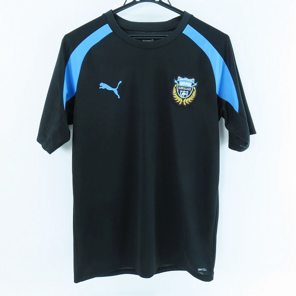 実際に弊社で買取させて頂いたPUMA/プーマ 川崎フロンターレ 2024プレマッチシャツ 半袖 ブラック 706353/L