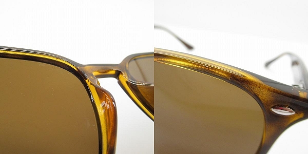 実際に弊社で買取させて頂いたRay-Ban/レイバン ウェリントン型 サングラス/アイウェア RB4259-F 710の画像 7枚目