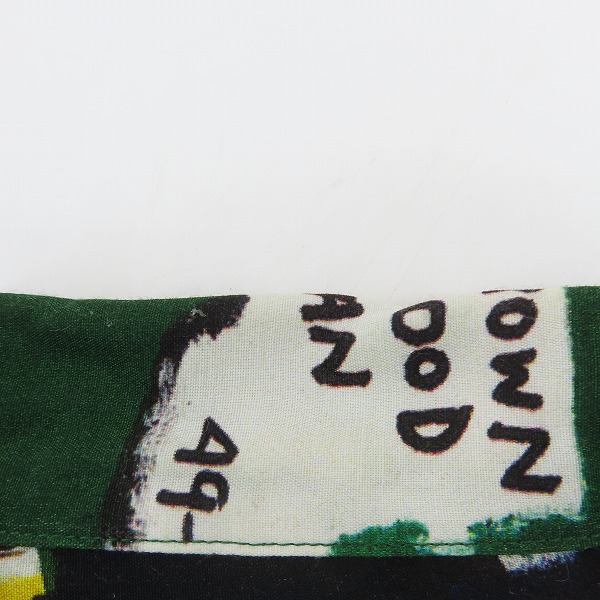 実際に弊社で買取させて頂いたWACKO MARIA/ワコマリア JEAN-MICHEL BASQUIAT/HAWAIIAN SHIR TYPE-2 アロハシャツ BASQUIAT-WM-HI05/Mの画像 5枚目