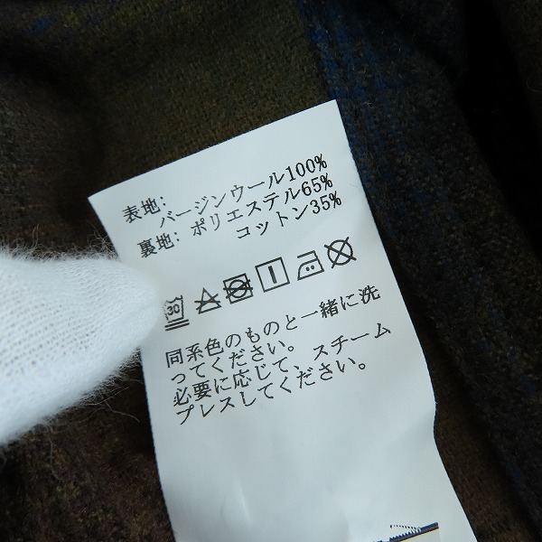 実際に弊社で買取させて頂いたPENDLETON/ペンドルトン ウール THE ORIGINAL BOARD SHIRT オリジナルボードシャツ AA022-32202/Sの画像 3枚目