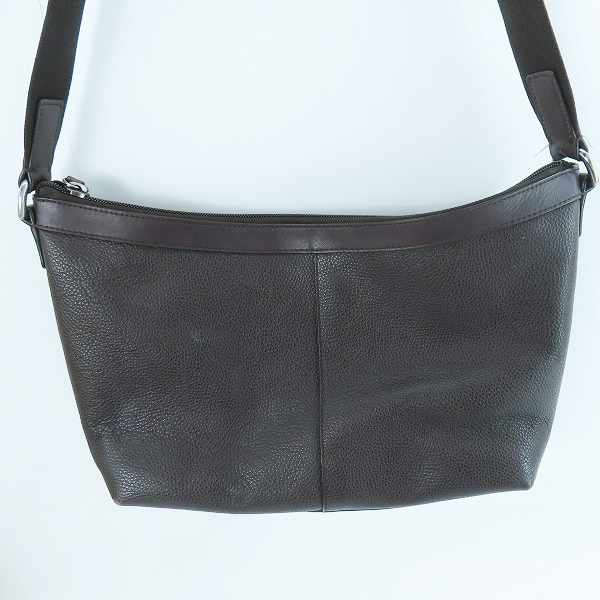 実際に弊社で買取させて頂いたCOACH/コーチ レザーショルダーバッグ の画像 1枚目