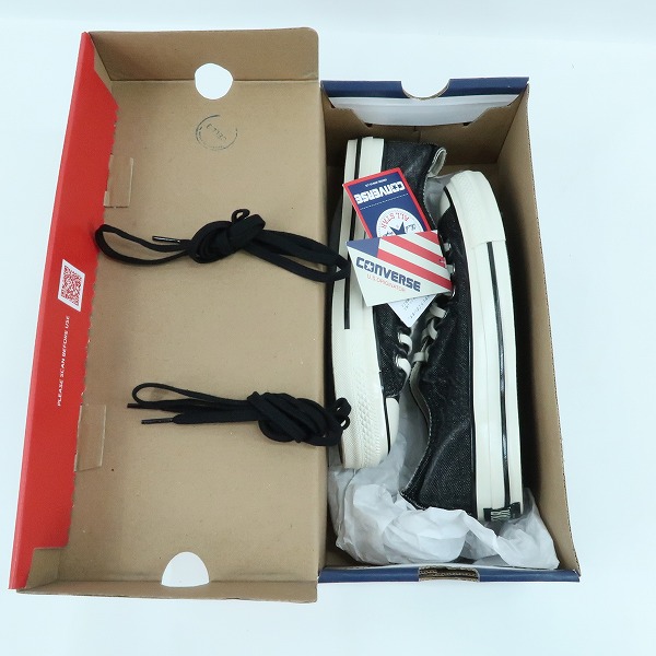 実際に弊社で買取させて頂いた【未使用】CONVERSE×upper hights×Spick & Span/コンバース ALL STAR US OX / SPUH オールスター 1SE095 24.5の画像 8枚目