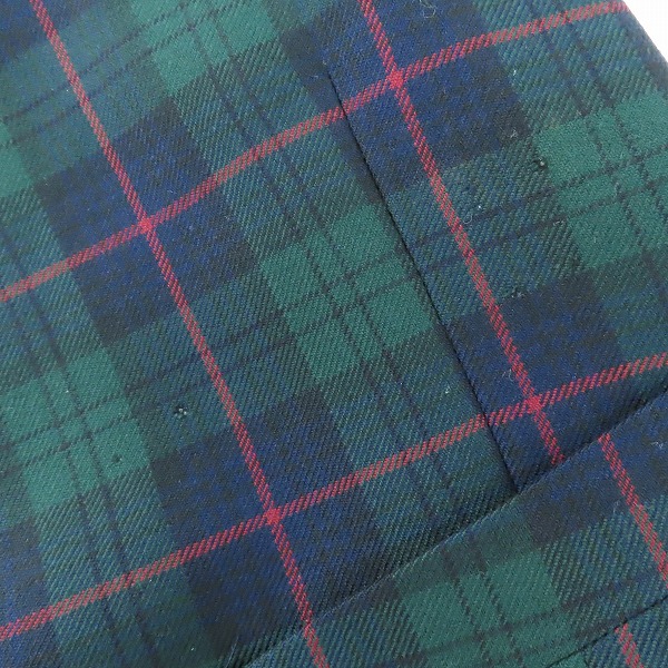 実際に弊社で買取させて頂いたBrooks Brothers/ブルックスブラザーズ Madison チェック柄 ベスト/ジレ/38Sの画像 5枚目