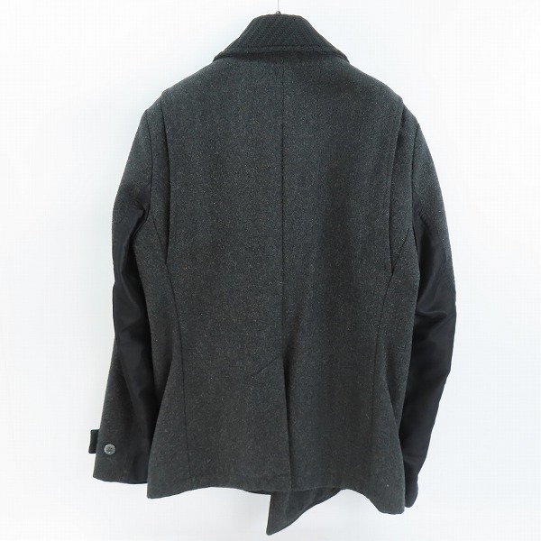 実際に弊社で買取させて頂いたpuma by hussein chalayan/プーマバイフセインチャラヤン ウールコート/US-Lの画像 1枚目