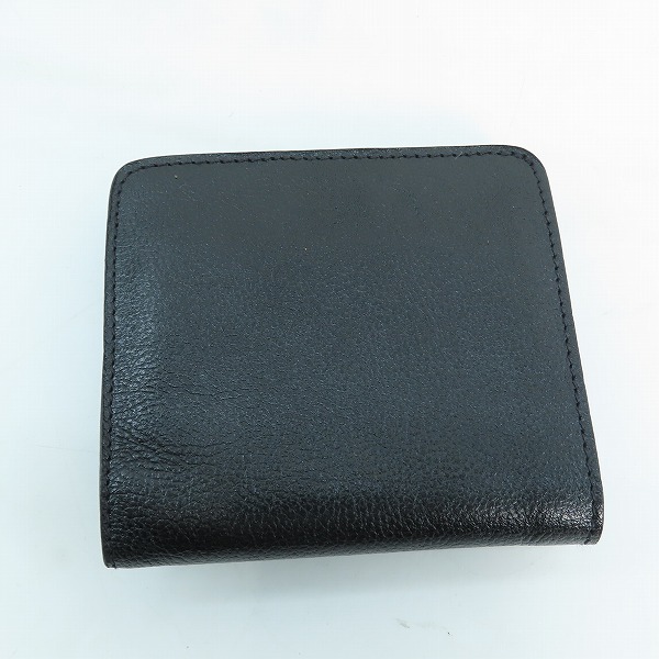 実際に弊社で買取させて頂いたIL BISONTE/イルビゾンテ 2024AW ボックスフラップ スクエア レザーウォレット/財布の画像 1枚目