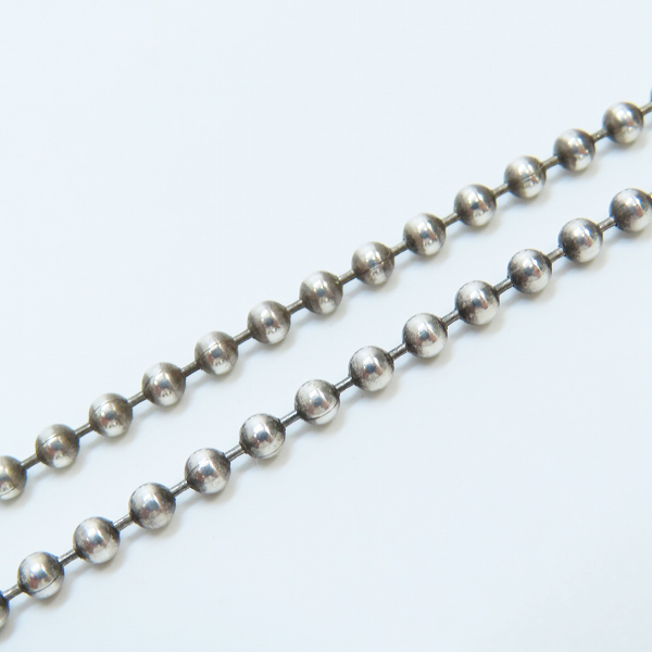 実際に弊社で買取させて頂いたCHROME HEARTS/クロムハーツ フレームド BS フレアチャーム ボールチェーン付の画像 4枚目