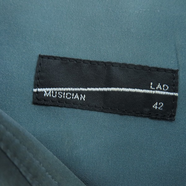 実際に弊社で買取させて頂いたLAD MUSICIAN/ラッドミュージシャン 22SS BIG SHIRT/フラワープリントビッグシャツ 2122-113/42の画像 2枚目