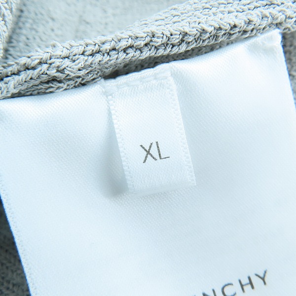 実際に弊社で買取させて頂いた【JPタグ】GIVENCHY/ジバンシー 23SS モノグラム ロゴ総柄 ニットセーター BM90JM4YB1/XLの画像 3枚目