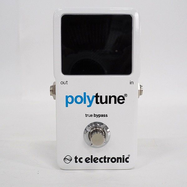 実際に弊社で買取させて頂いたTC Electronic/ティーシーエレクトロニック PolyTune 2 ギター/ベース用チューナー【動作確認済】の画像 1枚目