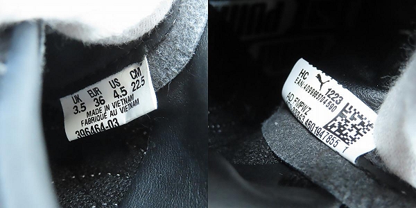 実際に弊社で買取させて頂いたPUMA/プーマ PALERMO LTH スニーカー 396464-03 /22.5の画像 5枚目