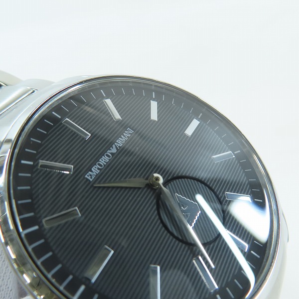 実際に弊社で買取させて頂いたEMPORIO ARMANI/エンポリオアルマーニ クォーツ  ステンレス 腕時計 AR-11118の画像 5枚目