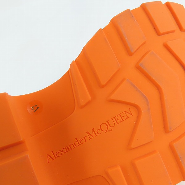 実際に弊社で買取させて頂いたAlexander McQueen/アレキサンダーマックイーン Tread Slick Low Lace Up トレッドスリック スニーカー 627225/41の画像 6枚目