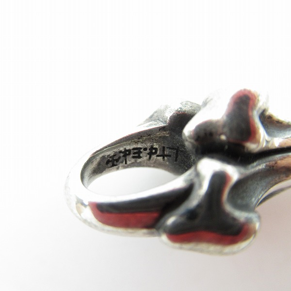 実際に弊社で買取させて頂いたBloody Mary/ブラッディマリー 03Xmas限定 ラバーズペンダントトップ サファイアの画像 6枚目